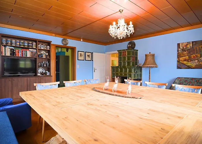 בית נופש In Bayern Nahe Skiloipen & Sauna לאם